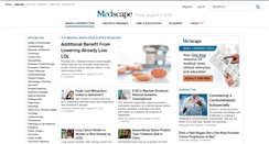 Desktop Screenshot of medscape.com