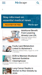 Mobile Screenshot of medscape.com