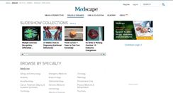 Desktop Screenshot of emedicine.medscape.com